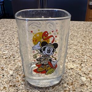McDonald’s Disney World 2000 Animal Kingdom Mickey Mouse Glass